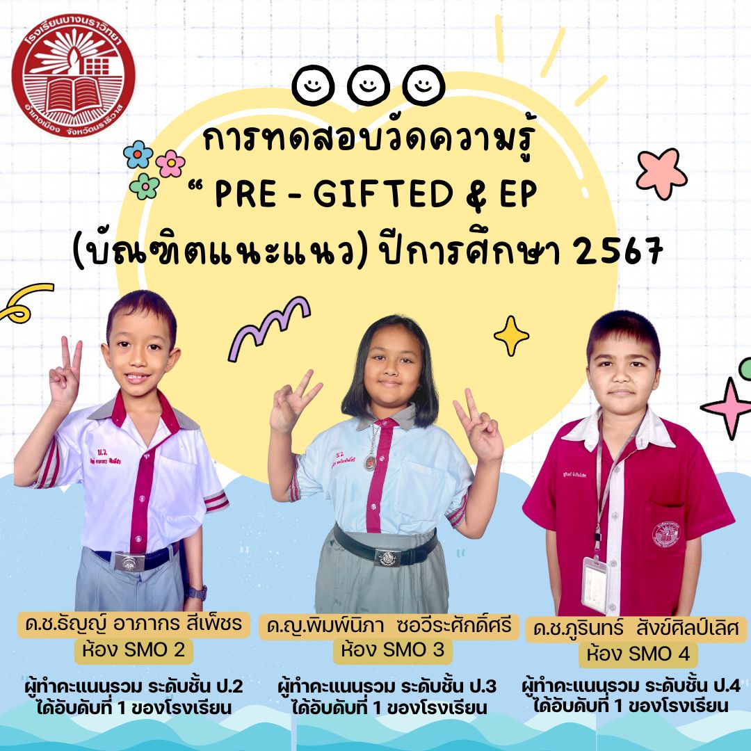 ประกาศผลการสอบ
